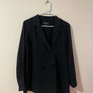 Banana republic black oversized blazer